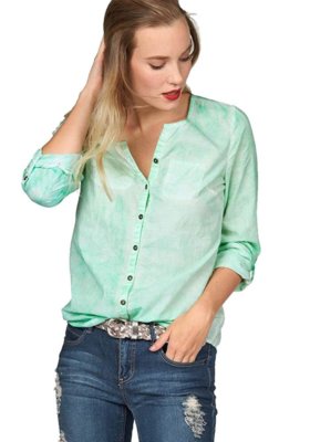 AJC Damen Bluse (Mint, 42) L4947