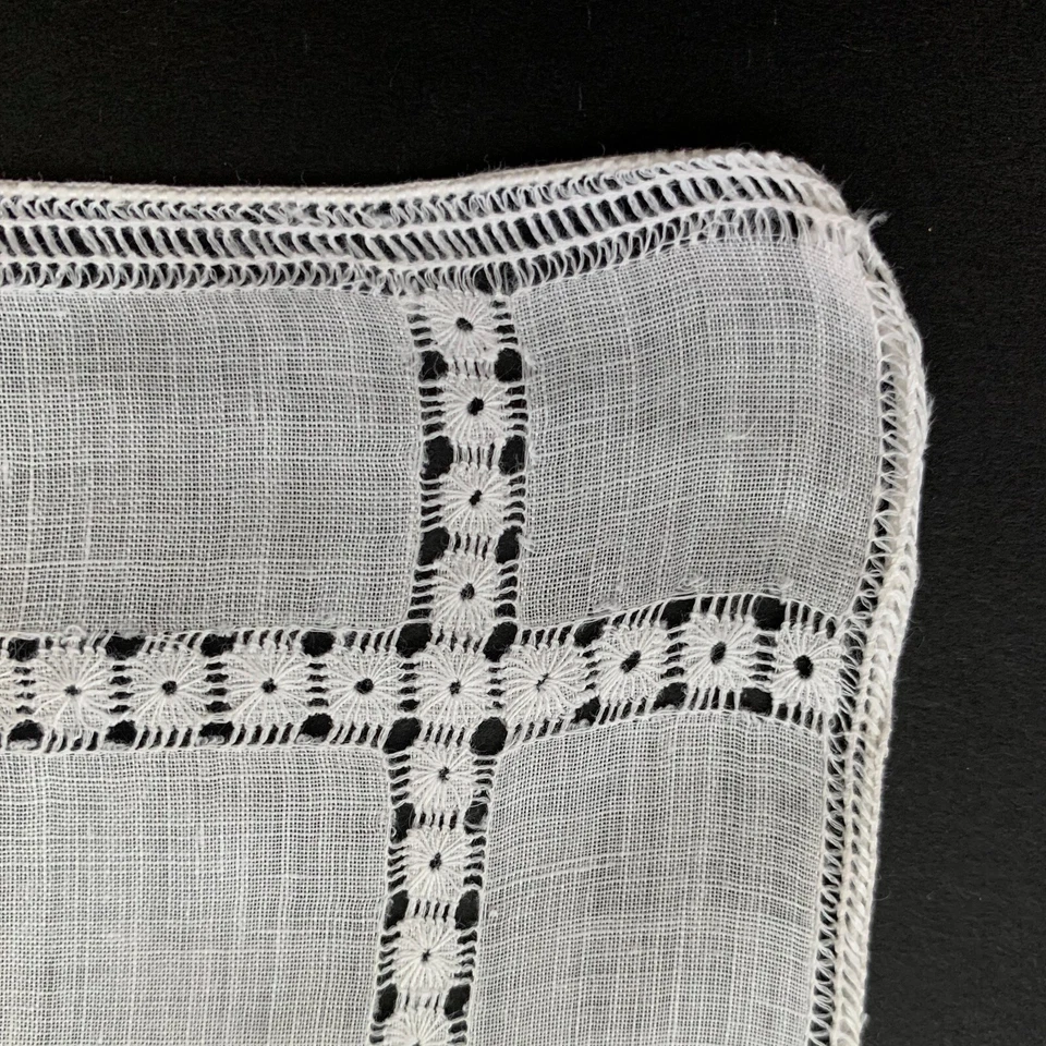 Pañuelo de boda de novias de reliquia Cottagecore vintage coqueta Grannycore Foto 2 de 4