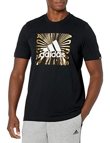 adidas Men\u0026#039;s Black/Gold/White Extrusion Motion Fail Graphic Tee (GL2393)  Size M | eBay