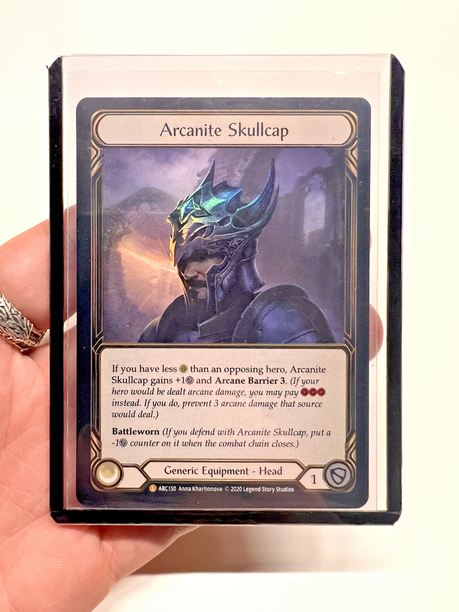 その他 FaB Flesh and Blood Arcanite Skullcap RF Flesh and Blood Arcanite Skullcap RF