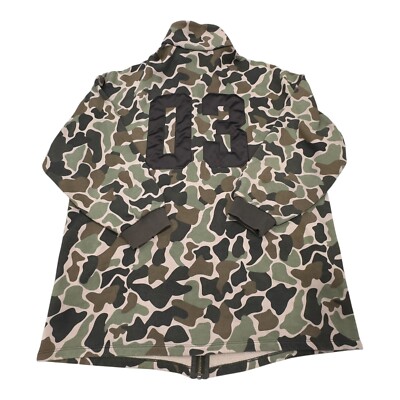 Adidas Originals Camo Sweatshirt Full Zip Size Large A2B001