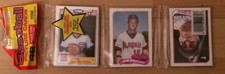 1989 Topps Sealed Baseball Card Rack Pack Ryne Sandberg O/T Danny Tartabull O/B