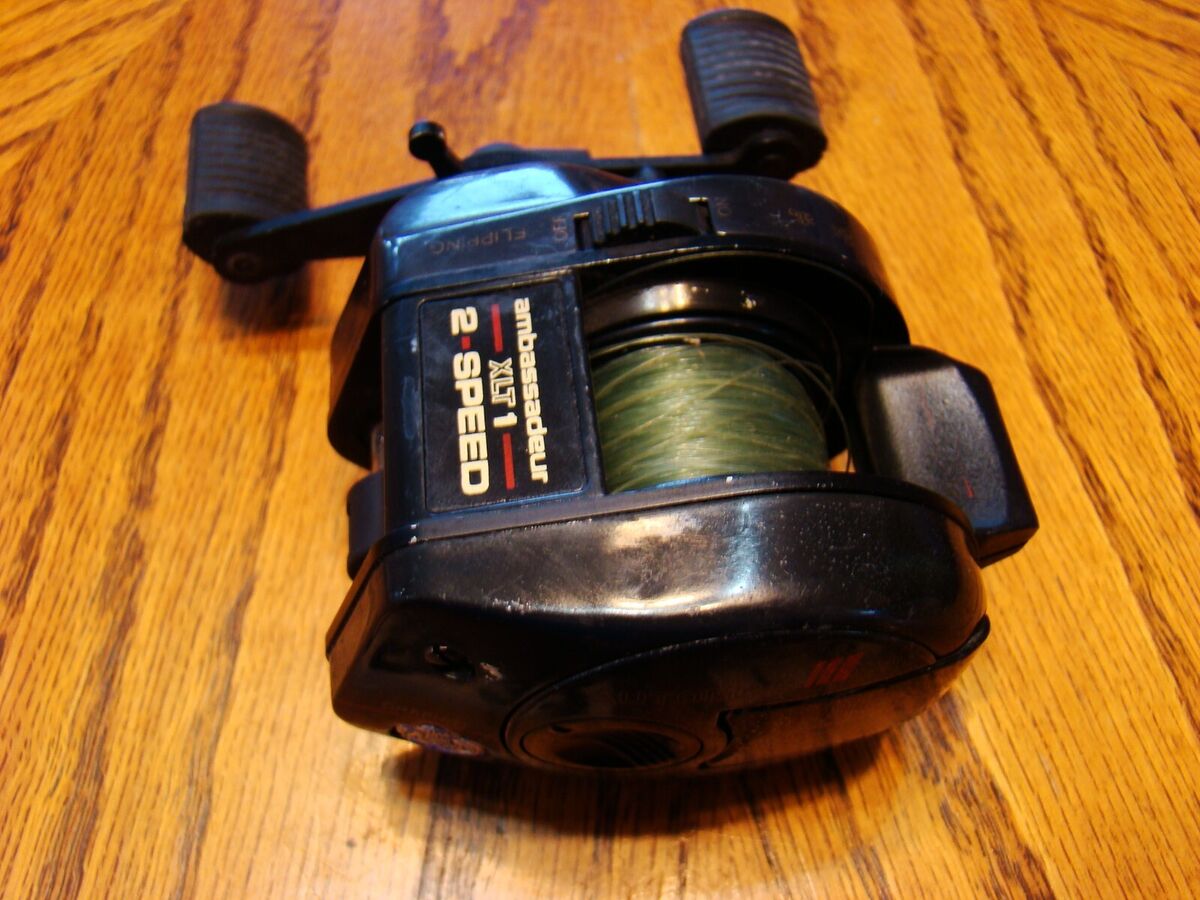 U7932 TR ABU-GARCIA RARE AMBASSADEUR XLT 2 SPEED FISHING U7932 TR ABU-GARCIA RARE AMBASSADEUR XLT 2 SPEED FISHING
