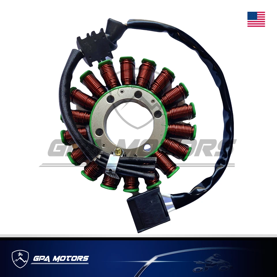 Generador alternador de estator compatible con Yamaha YZFR6 YZF-R6 (2006-2016) Foto 3 de 4