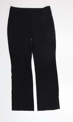 Loft schwarze modale Damenhose Größe 8 L29 mit normalem Reißverschluss