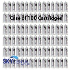 100 x JUEGO RÁPIDO Dental VPS Material de Impresión Cartuchos 50ml MEDIANO LIGERO PESADO