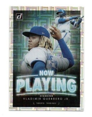 2020 Donruss Now Playing Vector Vladimir Guerrero Jr.