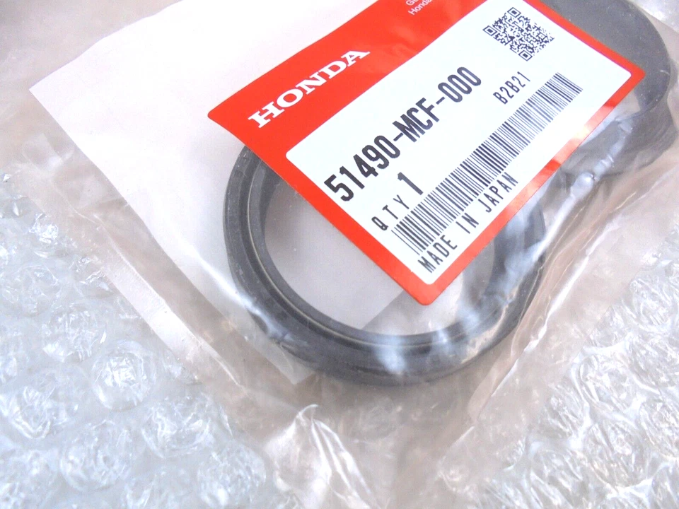Genuine Honda Motorcycle OEM Front Fork Seal Set New 51490MCF000 CBR900RR VFR800 - Image 2 of 4