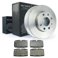 Bremsscheiben Bremsbeläge vorne 236mm voll für Opel Corsa A CC Kasten Kadett D E