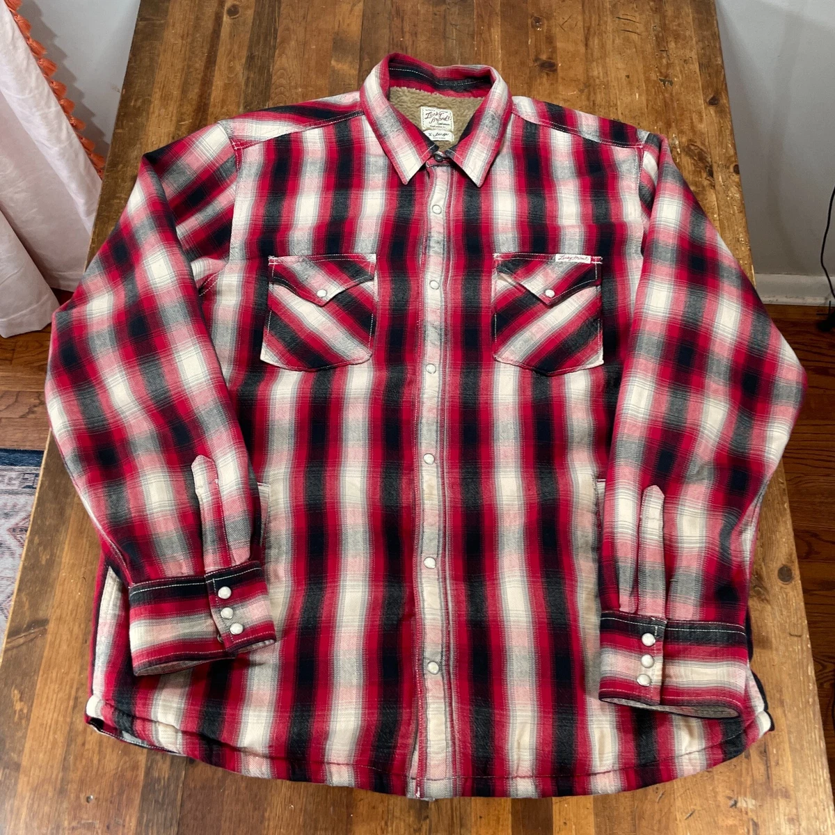 Lucky brand plaid jacket sale