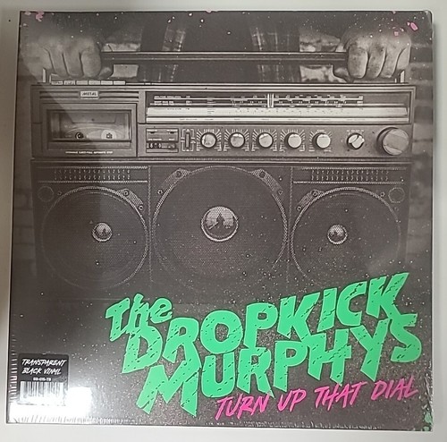 The Dropkick Murphys – Turn Up That Dial - Clear Black Vinyl Record 12" - NEW