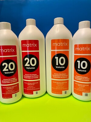 Matrix Cream Developer 10, 20, 30, 40 Volume  (Choose Volume & Size) New