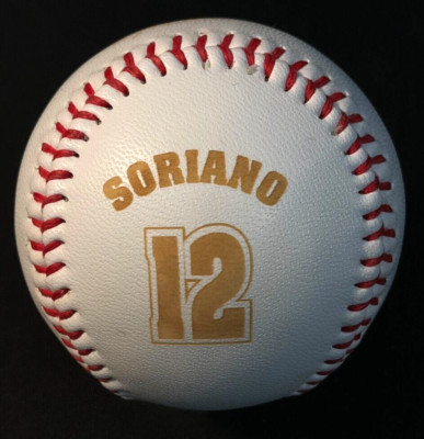 New York Yankees Alfonso Soriano Steiner Sports Souvenir Baseball NEW