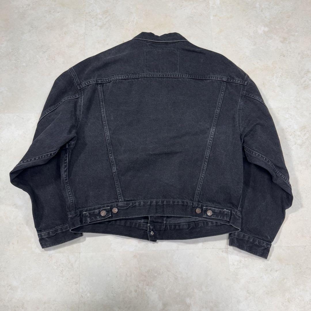 Levi's 90s Black Denim Jacket 70598-4159, 4th Type, Loose Levi's 90s Black Denim Jacket 70598-4159, 4th Type, Loose