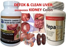 Detox colon LIVER DETOX cleansing colon, kidneys, stomach detox