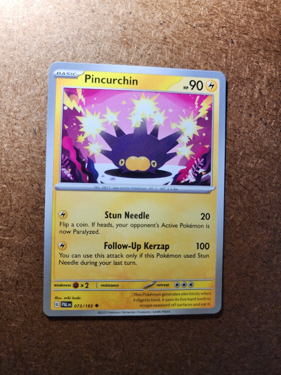 Pincurchin 73/193 Scarlet And Violet - Pokemon Card *Pack Fresh* | eBay Pincurchin 73/193 Scarlet And Violet - Pokemon Card *Pack Fresh* | eBay