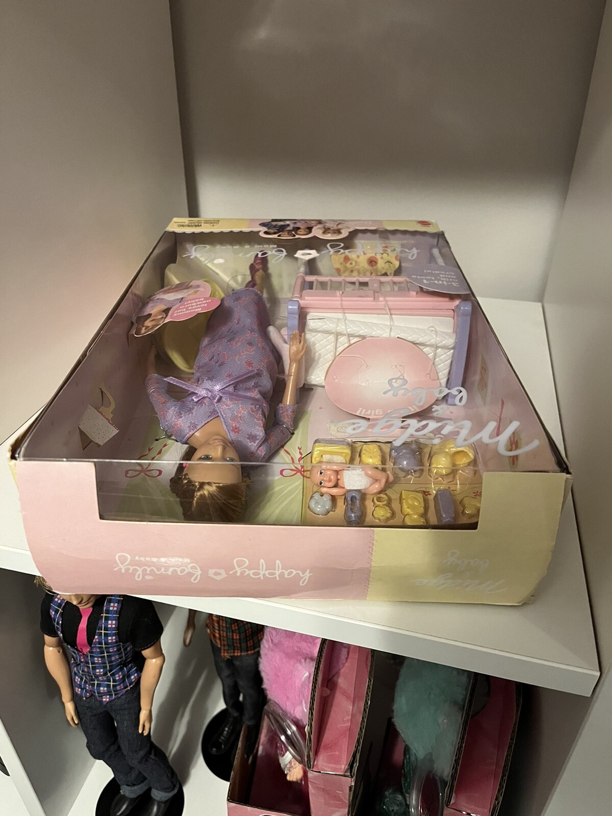 Barbie Happy Family Mom & Baby Midge & Baby Mattel 2002 B8719 New in Box