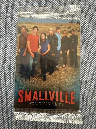 2002 InkWorks🔥SMALLVILLE Season 1 Sealed 9 Card Preview Set PR1-PR9💥DC Comics