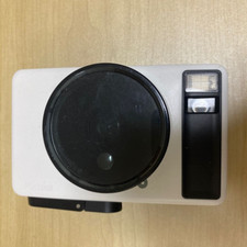 Takara Tomy Pixtoss Instant Toy Camera TCC-05WH MILK WHITE Cheki Film Japan F/S
