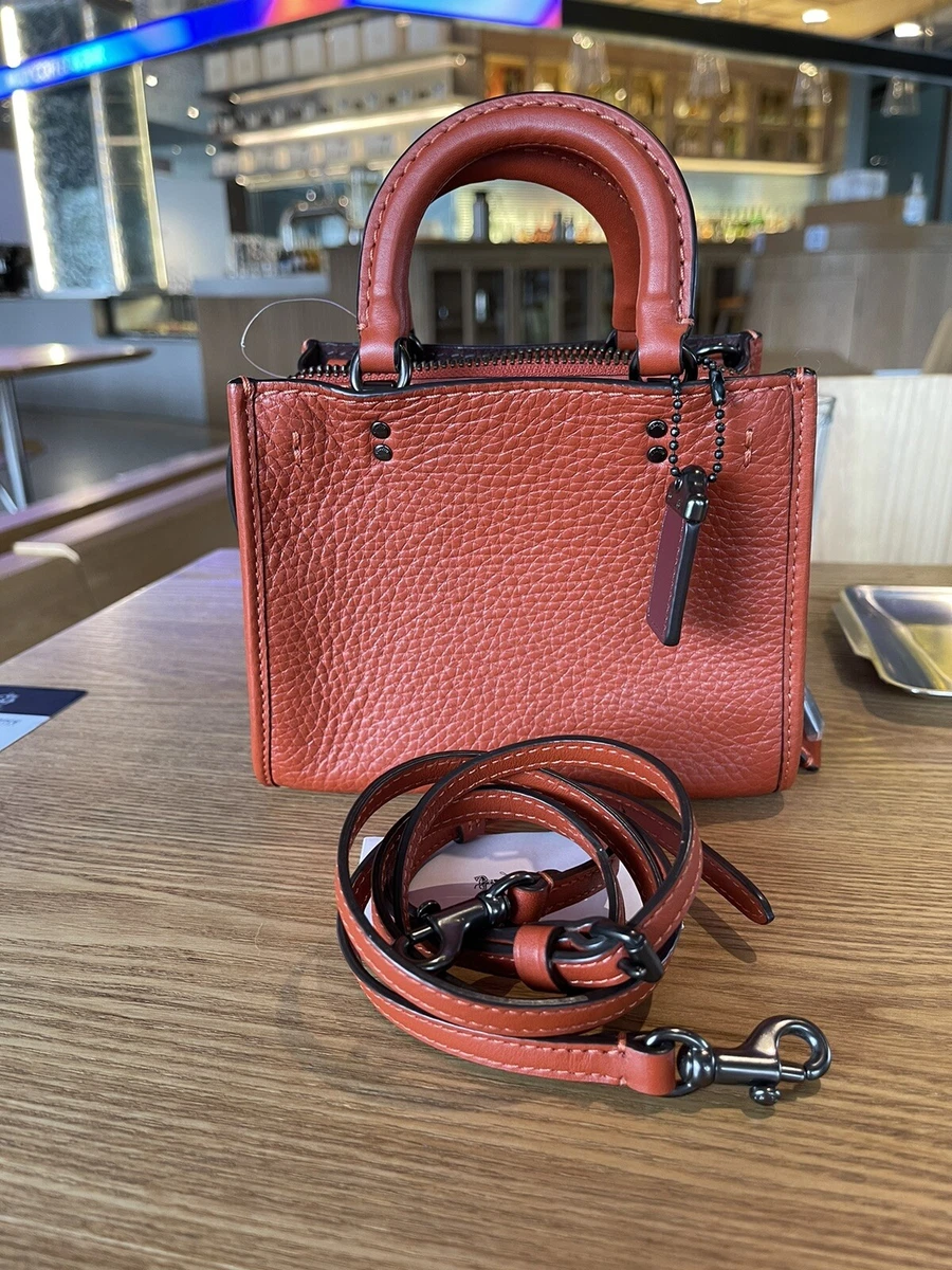 Coach 1941 Rogue 17 Vermillion Mini Bag