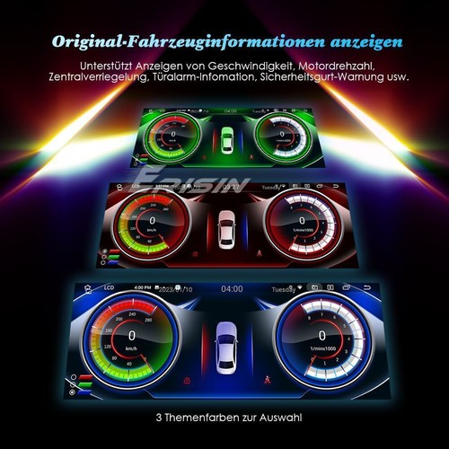 12.3" 128GB Android 13 Autoradio DAB+ IPS GPS CarPlay Navi BMW X3 F25 X4 F26 CIC - Bild 13 von 24