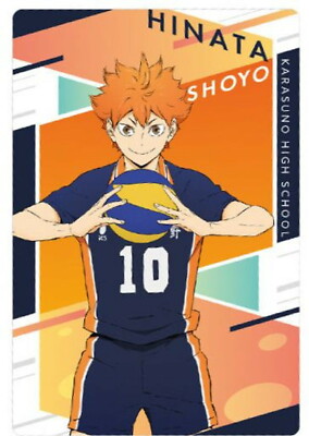 Haikyu!! Trading Card W#1 Shoyo Hinata BANDAI 2022 Japan | eBay