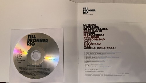 Promo-Pack! Till Bröner - Rio * neuwertig * CD watermarked * ungespielt - Bild 2 von 3