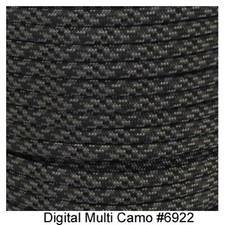 Digital Multi Camo Paracord 100 Foot 550 lb 7 Strand Camping Survival Rope