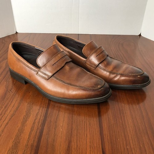 Ecco Mens Melbourne Penny Loafer Shoes 