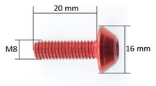 Runde Unterlegscheiben M2-M8 Aluminiumlegierung Senkkopfschrauben Für Scheiben
