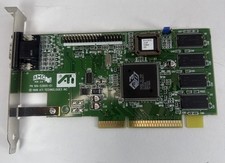 Rare Vintage 1998 ATI RAGE 3D IIC 8 MB AGP Video Card PN: 109-52800-01 MXB166