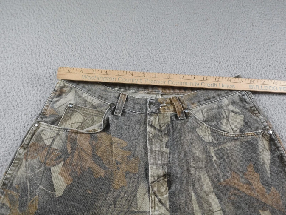 Vintage Pro Gear By Wrangler Camo Jeans Mens 30x27 Hunting Realtree Outdoor - Image 4 of 4