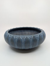 Rookwood Pottery 2146 Matte Blue Bowl 1921