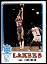 1973-74 Topps #55 GAIL GOODRICH Los Angeles Lakers EXMT