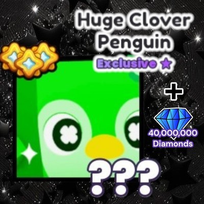 HUGE Clover Penguin + 40 Million Diamonds. PS99