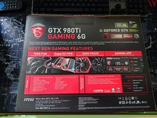 Las mejores ofertas en NVIDIA GeForce GTX 980 Ti 6GB tarjetas de
