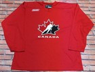 Maillot Shirt Trikot De Hockey Sur Glace Canada Tg. L