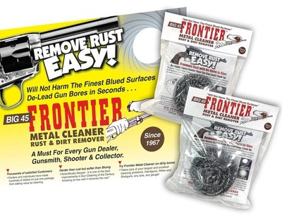 Big 45 Frontier Metal Cleaner, Removes Rust on Bluing & Cleans Bores, 2-Pack 