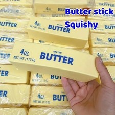 ✅ 1pc Butter Stick Squishy Fidget Toy Soft Stress Relief