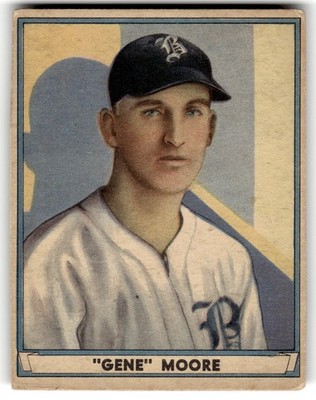 1941 Play Ball #25 Gene Moore Trimmed
