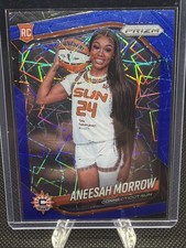 2025 Panini WNBA Prizm Blue Velocity Prizm #146 Aneesah Morrow Connecticut Sun