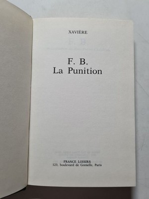 La Punition | F. B | Guter Zustand