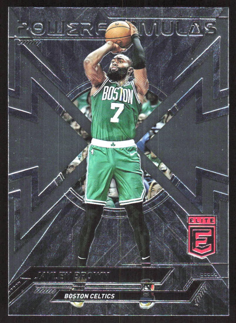 5417G 2022-23 Donruss Elite #28 Jaylen Brown Power Formulas
