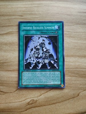 Yu-Gi-Oh! - Inferno Reckless Summon - Super Rare / Holo - DP2-EN025
