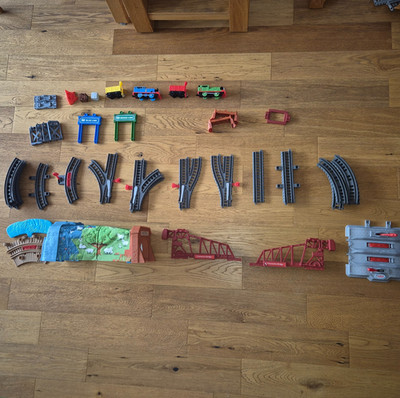 Fisher Price Thomas und seine Freunde sprechender Thomas und Percy Zugset