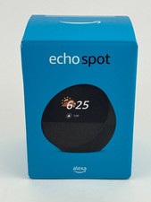 Amazon Echo Spot Smart Speaker Alarm Clock So...