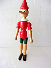 MASTRO GEPPETTO 12" ARTICULATED PINOCCHIO WOOD FIGURE MINT CONDITION