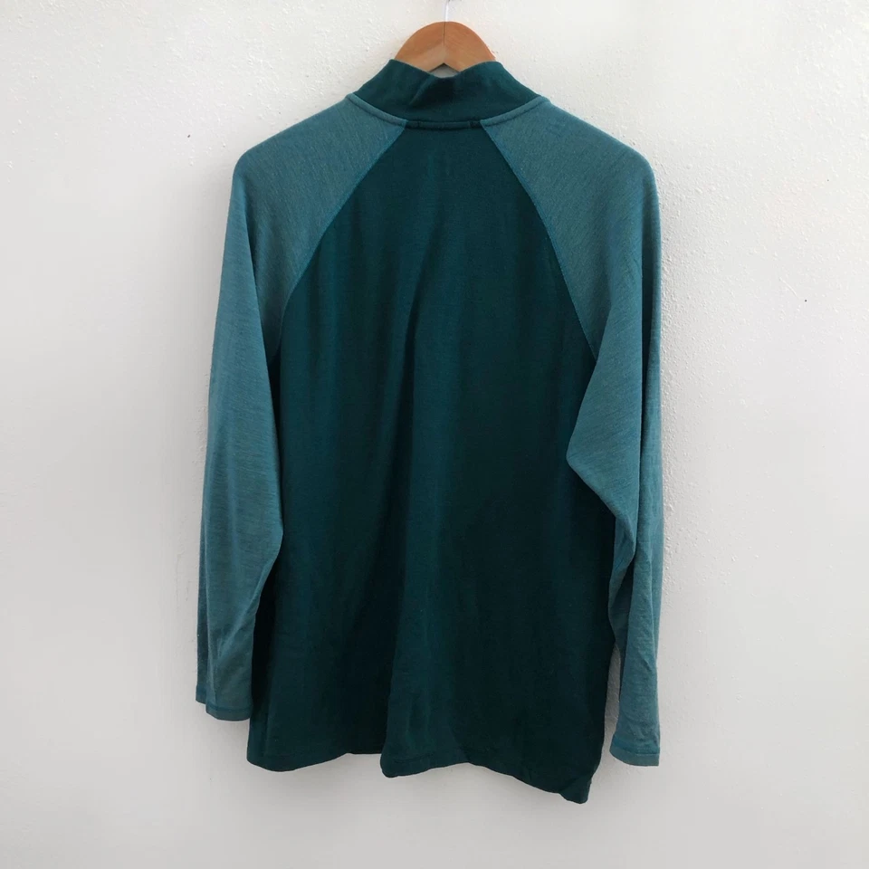 SMARTWOOL Women's Classic Thermal Merino 1/4 Zip Base Layer Size 3X - Image 2 of 4