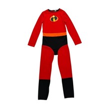 Disney Pixar The Incredibles Kids Costume M 8-10 Halloween Superhero Suit