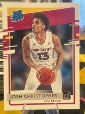 2021 Panini Chronicles Donruss Draft Picks Basketball Josh Christopher-#47 RC